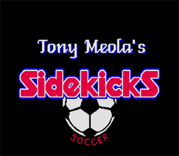 Tony Meola's Sidekicks Soccer SNES Screenshot Screenshot 1
