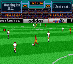 Tony Meola's Sidekicks Soccer SNES Screenshot 2