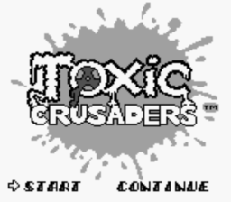 Toxic Crusaders Gameboy Screenshot Screenshot 1