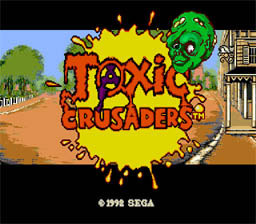 Toxic Crusaders screen shot 1 1