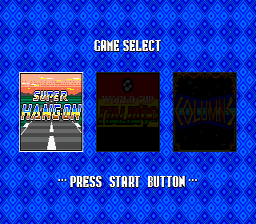 Triple Score: 3 Games In 1 Genesis Screenshot 1