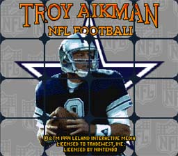 Troy Aikman Football screen shot 1 1