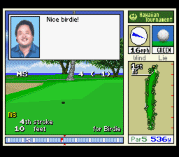 True Golf: Wicked 18 SNES Screenshot 3