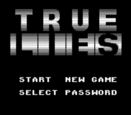 True Lies Gameboy Screenshot Screenshot 1