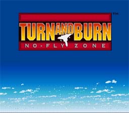Turn and Burn: No-Fly Zone SNES Screenshot Screenshot 1