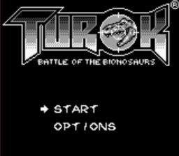 Turok: Battle of the Bionosaurs Gameboy Screenshot 1