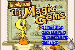 Tweety and the Magic Gems GBA Screenshot Screenshot 1