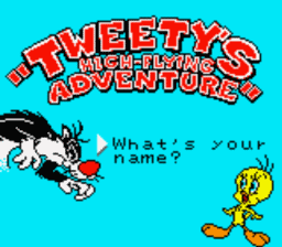 Tweety's High Flying Adventure Gameboy Color Screenshot 1