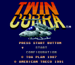 Twin Cobra Genesis Screenshot Screenshot 1