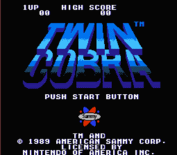 Twin Cobra NES Screenshot Screenshot 1