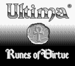 Ultima Runes of Virtue Gameboy Screenshot Screenshot 1