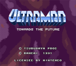 Ultraman Super Nintendo Screenshot 1
