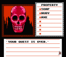 Uninvited NES Screenshot 4