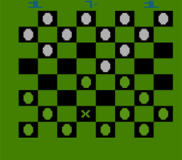 Video Checkers Atari 2600 Screenshot Screenshot 1