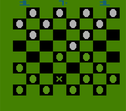 Video Checkers Atari 2600 Screenshot 1