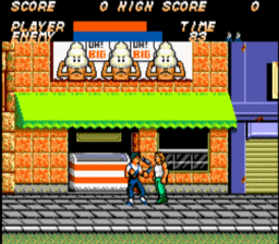 Vigilante Master System Screenshot Screenshot 3
