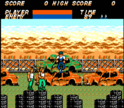 Vigilante Master System Screenshot Screenshot 4