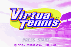 Virtua Tennis screen shot 1 1