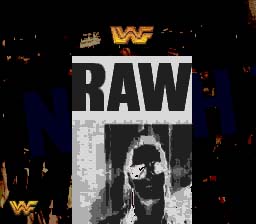 WWF Raw Sega Genesis Screenshot 1