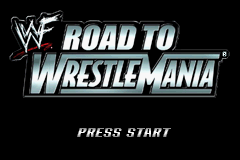 WWF Road To Wrestle Mania Gameboy Advance Screenshot 1