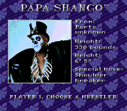 WWF Royal Rumble Genesis Screenshot 2