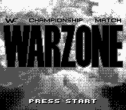 WWF War Zone Gameboy Screenshot 1