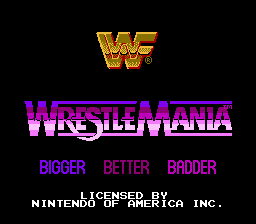 WWF Wrestlemania NES Screenshot 1