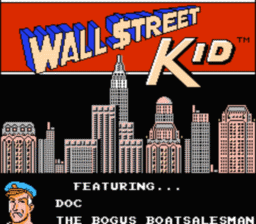 Wall Street Kid NES Screenshot Screenshot 1