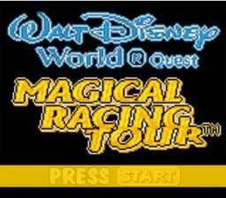 Walt Disney World Quest Magical Racing Tour GBC Screenshot Screenshot 1