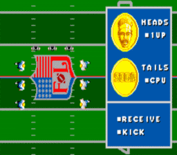 Walter Payton Football Master System Screenshot 2