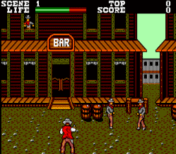Wanted Master System Screenshot 2