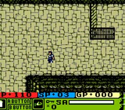 Might and Magic: Warriors of Might and Magic Gameboy/Gameboy Color Screenshot 2