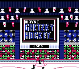 Wayne Gretzky Hockey NES Screenshot Screenshot 1