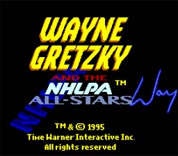 Wayne Gretzky and the NHLPA All Stars screen shot 1 1