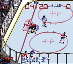 Wayne Gretzky and the NHLPA All Stars SNES Screenshot 2