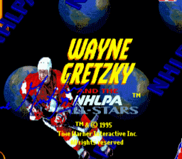 Wayne Gretzky and the NHLPA All Stars Genesis Screenshot 1