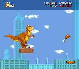 We're Back! A Dinosaur's Story SNES Screenshot 2