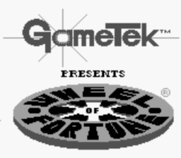 Wheel of Fortune Gameboy Screenshot Screenshot 1