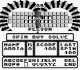Wheel of Fortune GB Screenshot 3