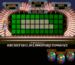 Wheel of Fortune Genesis Screenshot 2