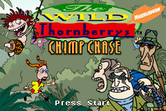 Wild Thornberrys Chimp Chase GBA Screenshot Screenshot 1