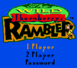 Wild Thornberrys Rambler Gameboy Color Screenshot 1