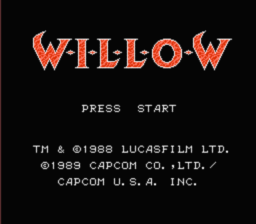 Willow NES Screenshot 1