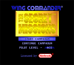 Wing Commander 2: The Secret Missions screen shot 1 1