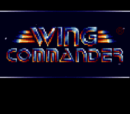 Wing Commander SNES Screenshot Screenshot 1