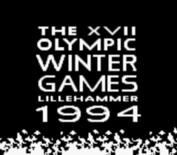 Winter Olympic Games Gameboy Screenshot Screenshot 1