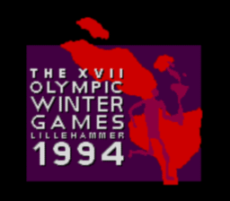 Winter Olympic Games Gamegear Screenshot Screenshot 1