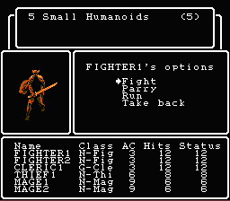 Wizardry: Knight Of Diamonds NES Screenshot Screenshot 3