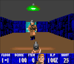 Wolfenstein 3-D SNES Screenshot Screenshot 2