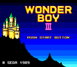 Wonder Boy 3: The Dragon's Trap Sega Master System Screenshot 1